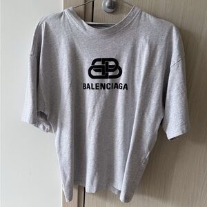 Balenciaga Light Gray t-shirt